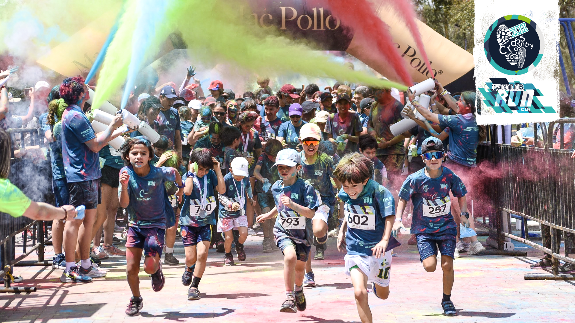 XII Cross Country y IV Color Run: una mañana para correr por la educación