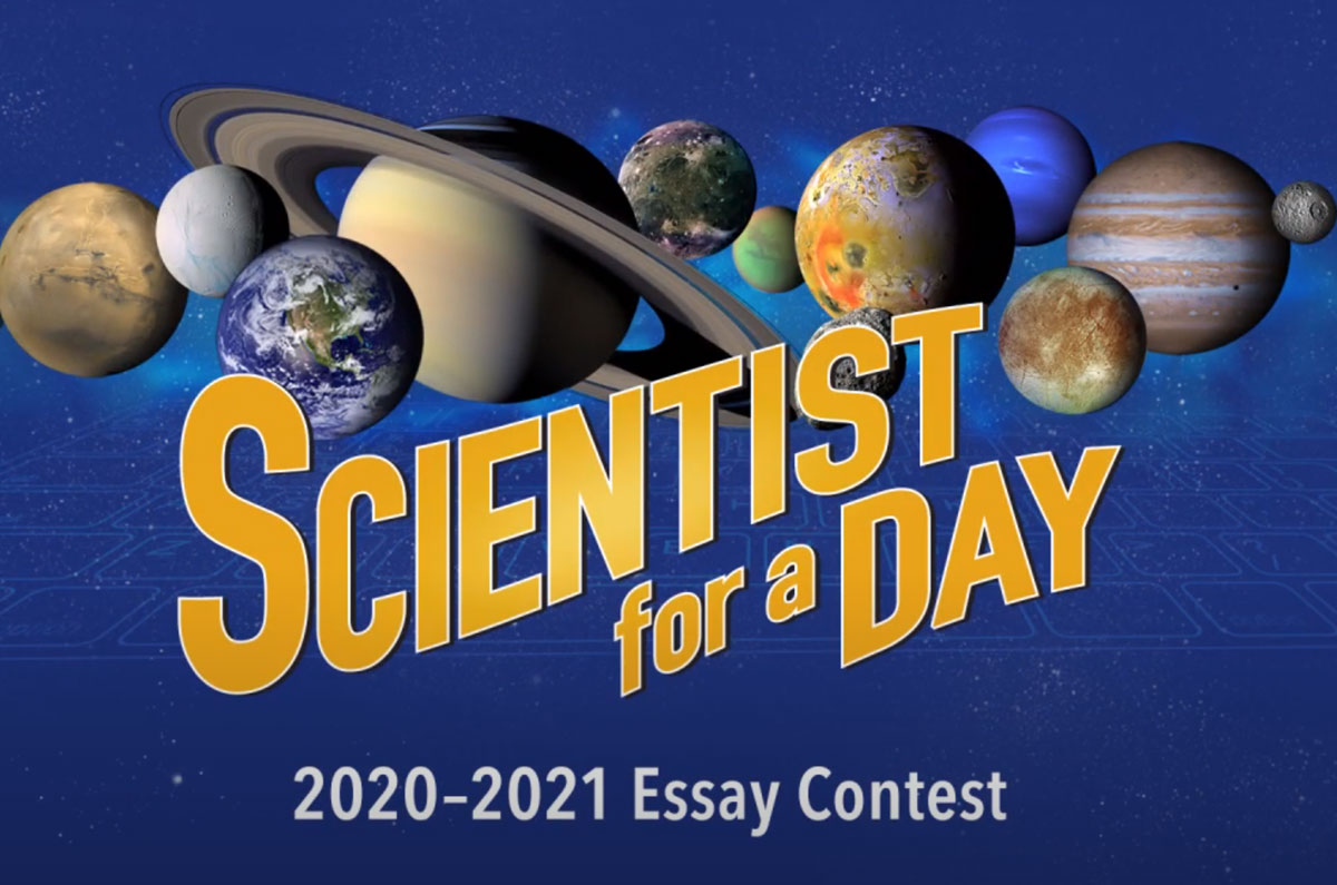 The Scientist for a Day NASA essay contest