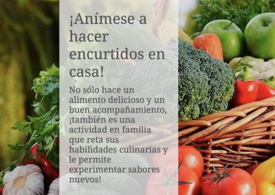 ¡Anímate a hacer encurtidos en casa!