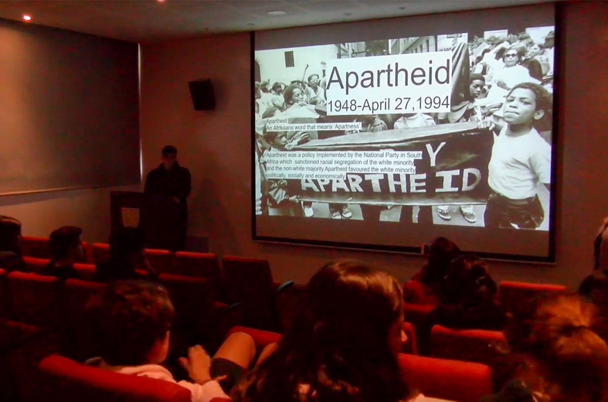 Conociendo y aprendiendo sobre el Apartheid